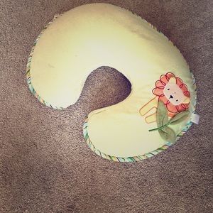 Boppy nursing pillow and cover